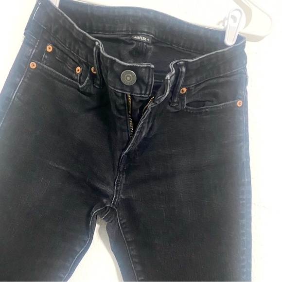 American Eagle AirFlex+ Men’s Black Skinny Jeans - Size: 30 x 30 EUC Everyday - Picture 2 of 11